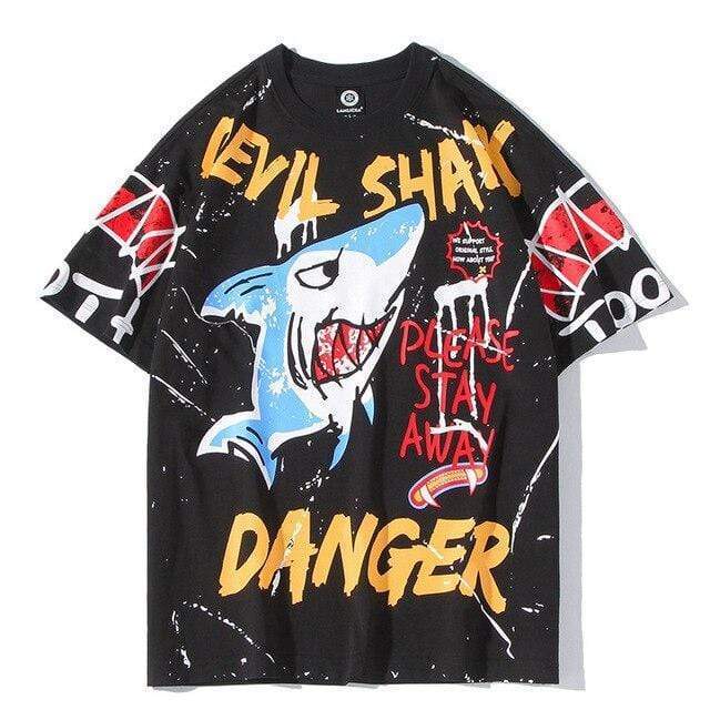 Hallyu Street Tshirts Noir / XXL Tshirt DANGER™ Tshirt DANGER™