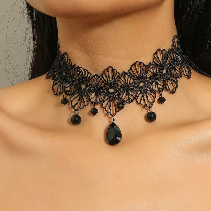 Collier Ras du Cou Dentelle Haneul™