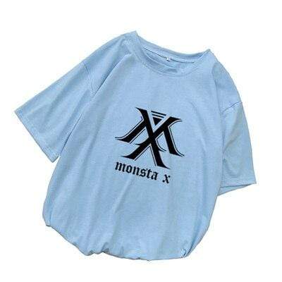 Hallyu Street Bleu / M T-Shirt MONSTA X ORIGINAL™