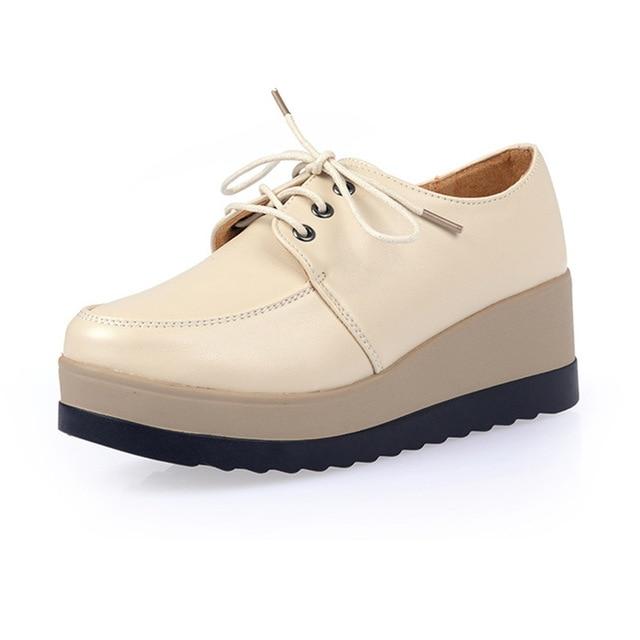 Hallyu Street Chaussures Beige / 37 Chaussures Coréennes CLASSY™