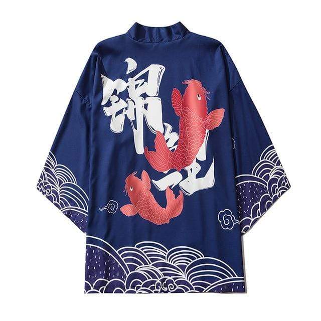 Hallyu Street Kimonos Multi / L Kimono Japonais FISHZED™