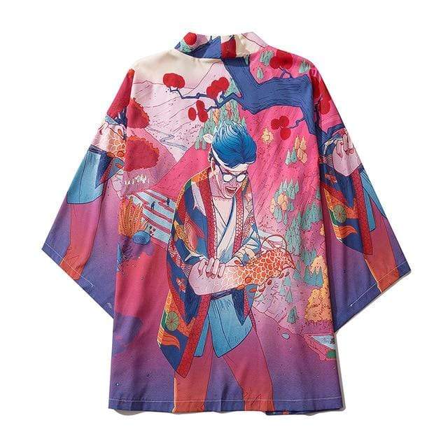 Hallyu Street Kimonos Multi / L Kimono Japonais MUTATED™