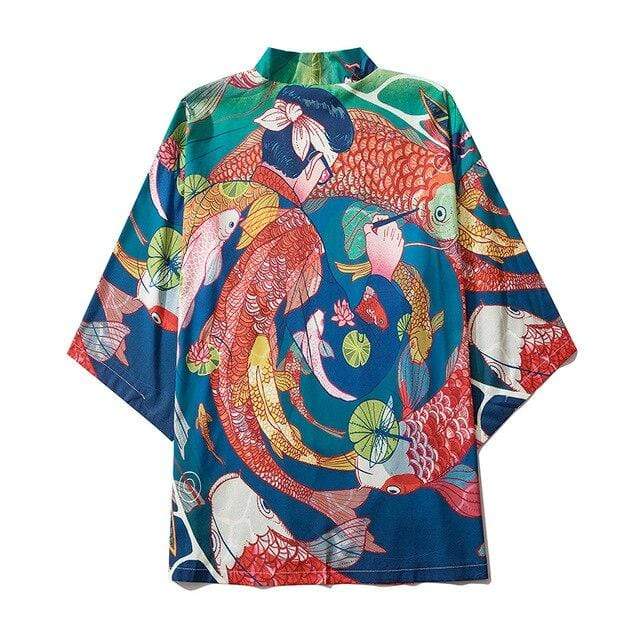 Hallyu Street Multi / M Kimono Japonais SCARLET™