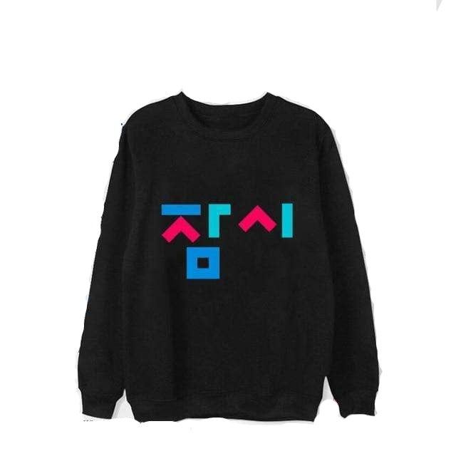 Hallyu Street Noir / S Sweatshirt Coréen BTS SKIT™