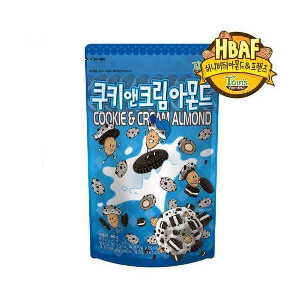 Hallyu Street Nourriture Cookie & Cream Almond (190g)