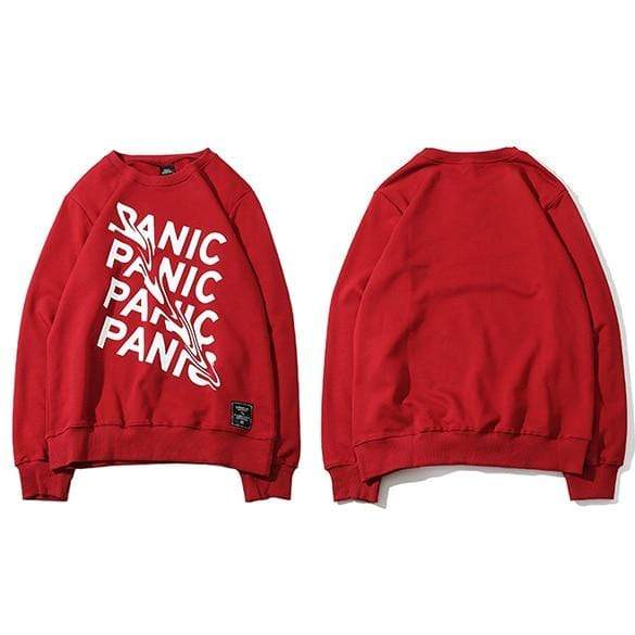 Hallyu Street Sweatshirts Rouge / L Sweatshirt PANIC™