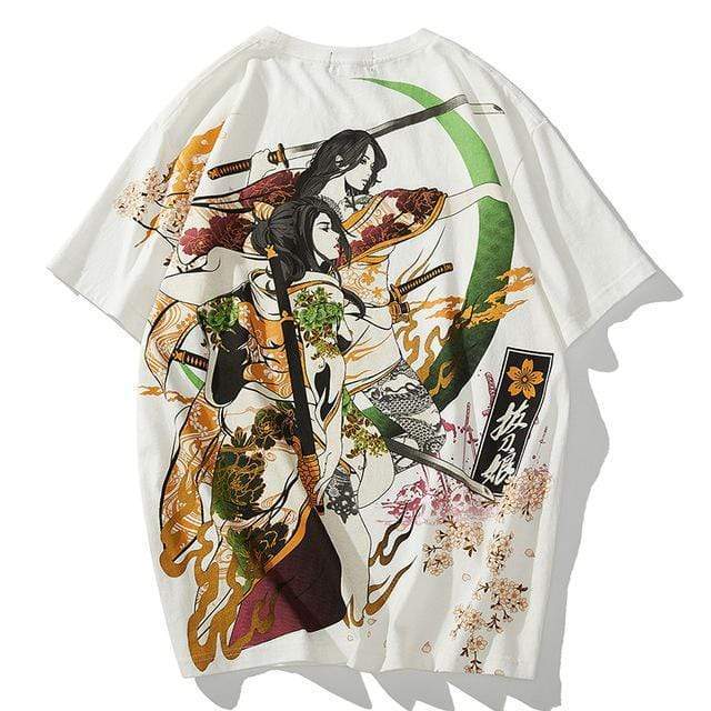 Hallyu Street Tshirts Blanc / 3XL Tshirt FLOWER GODDESS™