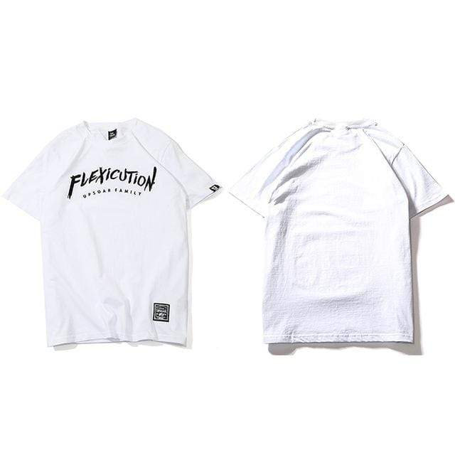 Hallyu Street Tshirts Blanc / L Tshirt FLEXICUTION™