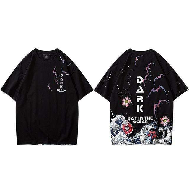 Hallyu Street Tshirts Noir / M Tshirt DARK Ocean™ Tshirt DARK Ocean™