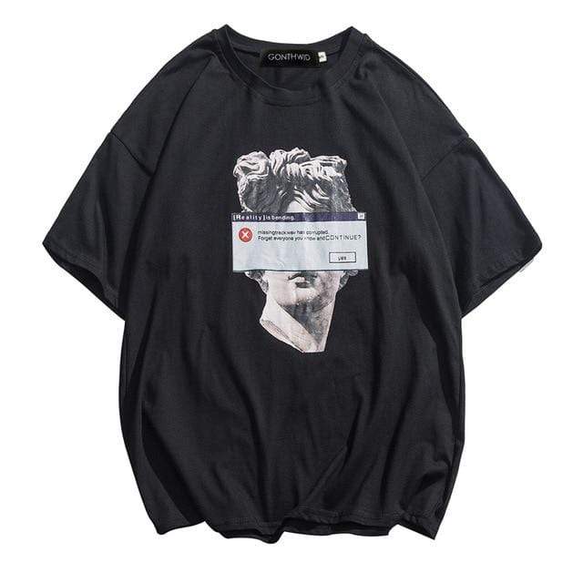 Hallyu Street Tshirts Noir / M Tshirt REALITYxMISSING™