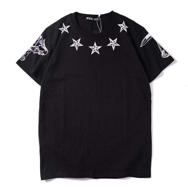 Hallyu Street Tshirts Noir / S T-Shirt Coréen STRAX™