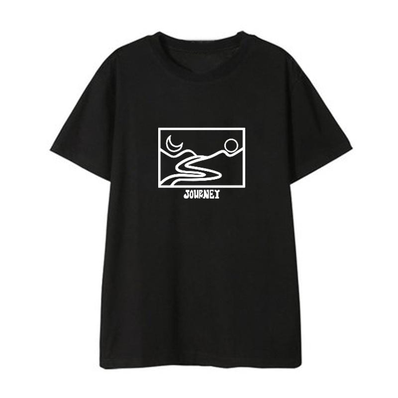 Hallyu Street Tshirts Noir / XS Tshirt Journey™