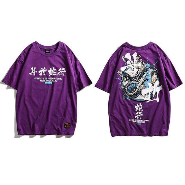 Hallyu Street Tshirts Violet / XL Tshirt Poison™