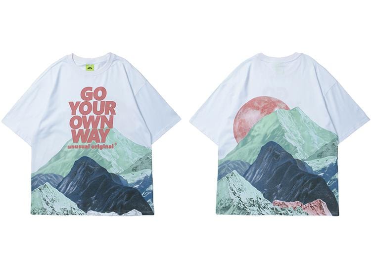 T-Shirt Coréen GO YOUR OWN WAY™